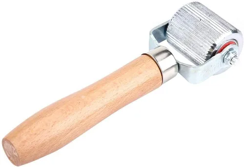 Miniatura 9 de Aramox Herramienta de reparación de neumáticos de parche, herramienta de reparación de rodillos de rodamiento de bolas con mango de madera