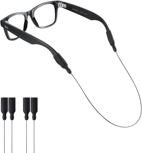 Correa de lentes de sol para lentes Meta RayBan, patillas gruesas, correas para gafas, cordones para hombres, mujeres y niños, soportes para gafas