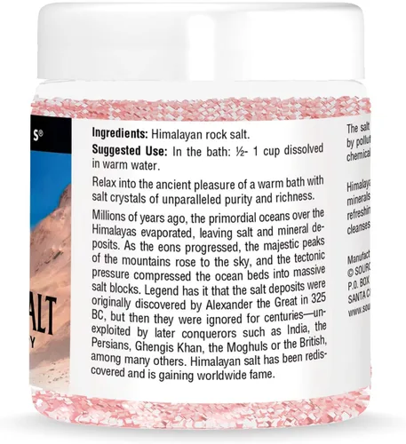 Miniatura 3 de Source Naturals Crystal Balance - Sal de baño del Himalaya, terapia de baño mineral antigua, cristales de 16 onzas