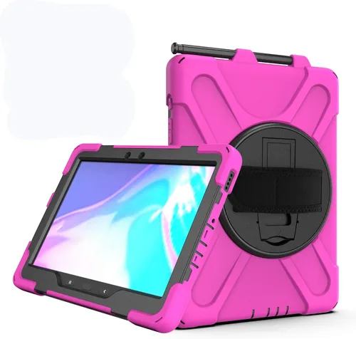 Miniatura 13 de Funda para Samsung Galaxy Tab Active Pro 10.1 T540 T545 T547, grado militar [probada en caídas de 15 pies] Funda protectora de cuerpo completo a