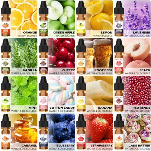 Miniatura 2 de Aceite Aromatizante para Alimentos - 16 Aceites Saborizantes Líquidos para Brillo de Labios, Aceite de Extracto de Sabor Concentrado de Dulce Piña