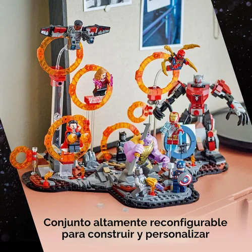 Miniatura 5 de LEGO Marvel Avengers: Endgame Final Battle – Juego de construcción de superhéroes para niños, a partir de 10 años – 10 figuras incluyendo Iron Man
