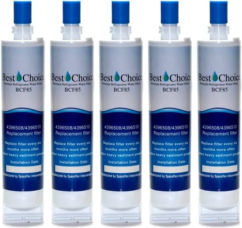 Best Choice - Filtro de agua de repuesto para Whirlpool 4396508, 4396510, EveryDrop EDR5RXD1 Filter 5, NL240V, WFL400, PUR W10186668 Cartucho de