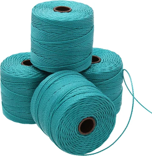 Miniatura 49 de The Beadsmith S-Lon Cordón para Cuentas – Cordón de Nylon Torcido de 0.5 mm para Ensartar, Paquete de 4, Mezcla de Neutrales Fríos, TEX210, 77