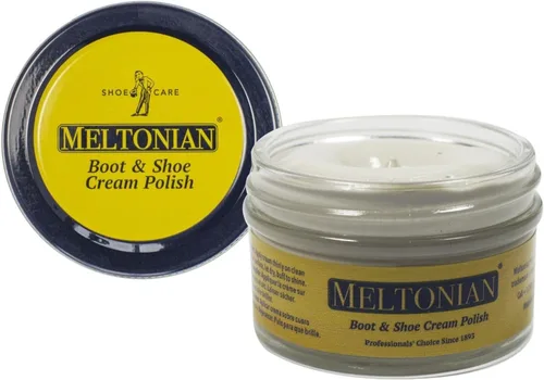 Miniatura 64 de Meltonian Betún en Crema para Zapatos, Betún para Botas, Betún para Zapatos de Cuero a Base de Aceite con Cera de Abejas, Restaura y Protege, Más