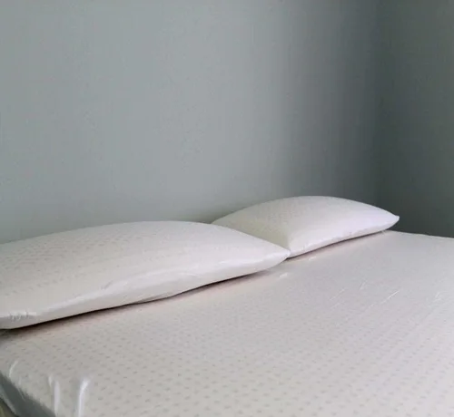 Miniatura 6 de Cubrecolchón de látex orgánico natural verde extra firme de 3 pulgadas, tamaño individual XL, alta densidad, extra firme, almohadilla de cama