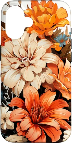 Miniatura 31 de Funda para iPhone 11 Pro Max Vintage Autumn Flower Fall Pumpkin Girl Women Fall