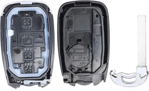 Miniatura 2 de Funda para llavero Chevrolet Camaro Cruze Malibu 2016-2021, Alliskeys Carcasa de llave inteligente de 4 botones de reemplazo para Chevy HYQ4AA/HYQ4EA