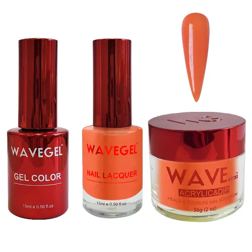 Miniatura 31 de WAVEGEL - Juego de gel de remojo, laca de uñas y polvo acrílico y polvo de inmersión a juego - Colección Queen - #015 Noble Men