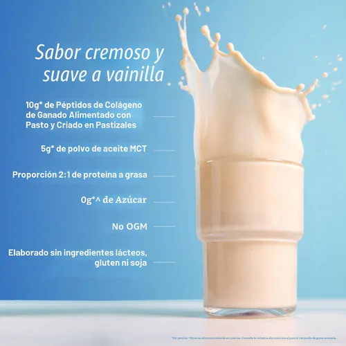Miniatura 4 de Orgain Keto - Proteína de colágeno en polvo, vainilla, 0.35 onzas de péptidos de colágeno hidrolizados alimentados con pasto para mujeres y hombres