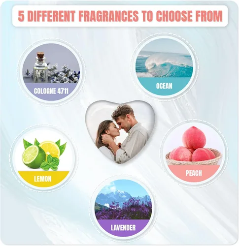 Miniatura 4 de Accesorios personalizados para ventilación de coche con foto y texto, clips personalizados para ventilación de aire para mujeres, hombres, niños