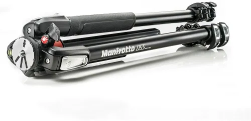 Miniatura 3 de Manfrotto 055 Trípode de aluminio de 3 secciones con columna horizontal (MT055XPRO3), negro
