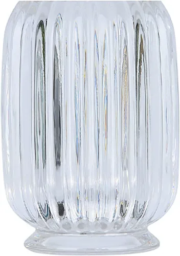 Miniatura 7 de DASITON Organizador de brochas de maquillaje, cepillo de maquillaje cosmético de cristal, soporte de almacenamiento de pinceles de vidrio, florero a