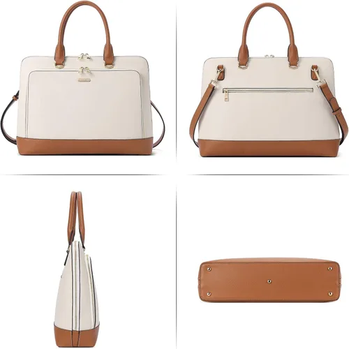 Miniatura 2 de CLUCI Carteras de cuero para mujer con maletín para mujer