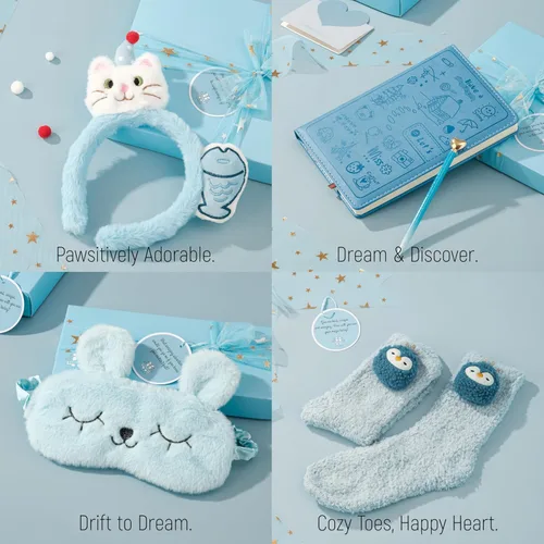 Miniatura 5 de Regalo de cumpleaños para niñas y adolescentes, juego de caja de regalo de 8 piezas Secret Garden para Navidad, cosas modernas para chicas