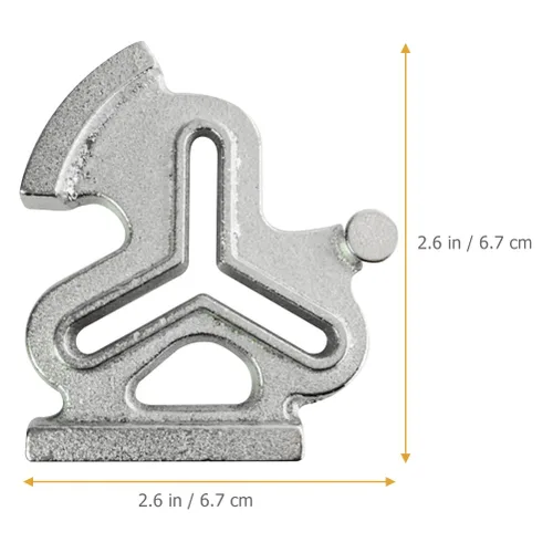 Miniatura 3 de MAGICLULU Reglas de flor de ciruelo, medidor de posicionamiento de acolchado, regla de costura de tela, accesorios de costura, plantilla