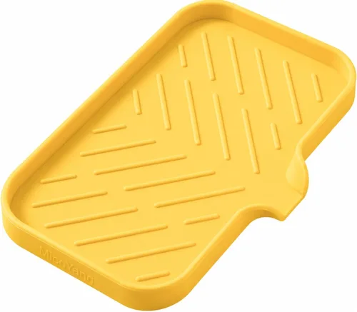 Miniatura 46 de MicoYang Jaboneras de Baño de Silicona con Boquilla de Drenaje - Organizador de Fregadero de Baño y Cocina, Soporte para Esponja, Bandeja de Jabón