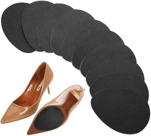 Miniatura 16 de GADEBAO - Almohadillas antideslizantes para zapatos, autoadhesivas, con suela antideslizante, silicona sin olor de primera calidad, agarre Negro