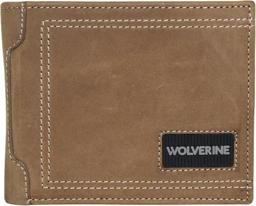 Miniatura 12 de WOLVERINE Billetera plegable de lona/cuero para hombre
