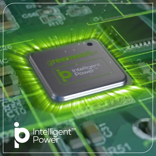 Miniatura 13 de Greenworks Soplador de hojas axial sin escobillas de 24 V (515 CFM/130 MPH), volumen de aire extremo para hojas húmedas, residuos pesados y limpieza