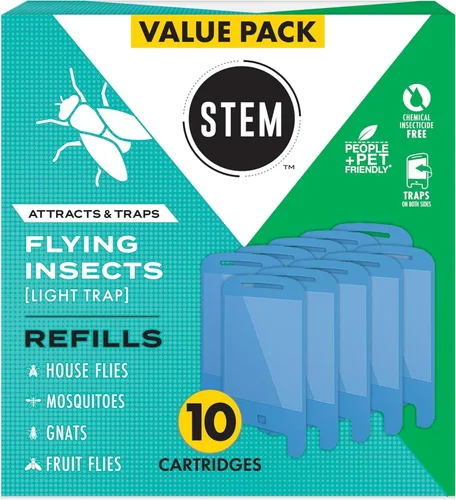 Miniatura 15 de STEM Trampa para insectos voladores – Atrapa moscas de la fruta para interiores y mosquitos para el hogar, cocina y cualquier habitación, atrae
