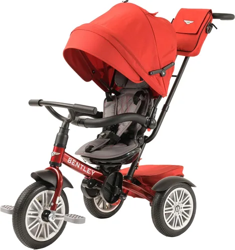 Bentley Trike - Bicicleta todoterreno para niños pequeños 6 en 1, con licencia oficial y diseñada por Bentley Motors UK; el triciclo de bebé a niño