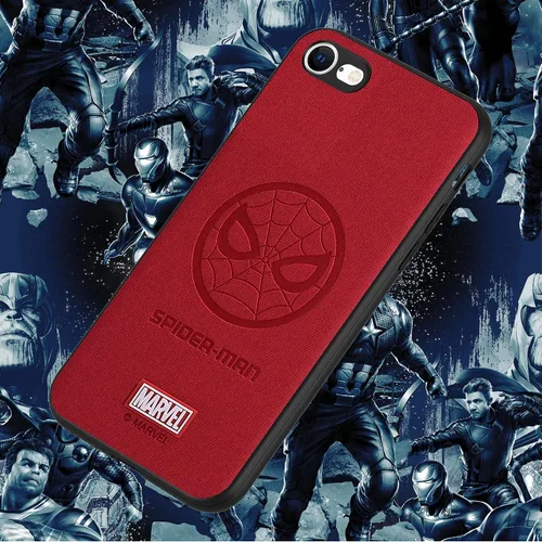 Miniatura 9 de IRON SPIDER Funda para iPhone SE 2020 y iPhone SE 2022, con personaje de superhéroe compatible con iPhone 8, funda de piel color rojo