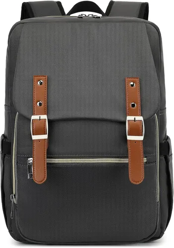 Miniatura 6 de Fuyicat Mochila para laptop para mujeres y hombres, viajes, trabajo, negocios, niñas, niños, mochila escolar, mochila universitaria, compatible