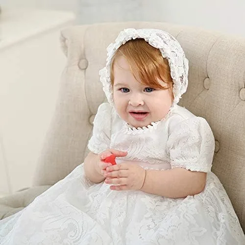 Miniatura 5 de Vestido de bautizo para niña, vestido de bendición para bautizo, vestido de bendición para niña de las flores, vestidos para ocasiones especiales
