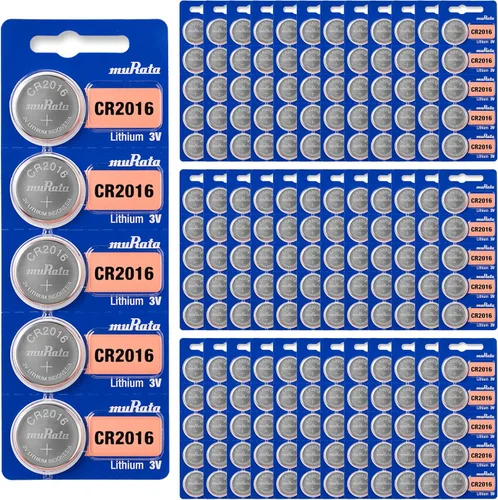 Miniatura 5 de Murata Batería CR2016 DL2016 ECR2016 3V Litio Moneda Celda (5 Baterías)