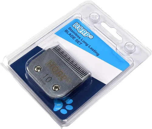 Miniatura 2 de HQRP Cuchilla para cortar animales de tamaño 10 compatible con Oster Power Pro Ultra Cordless 078400-020-000 78400-013 78740-013 para aseo