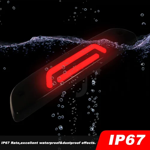 Miniatura 6 de Luces de freno de montaje alto LED de montaje alto, ensamblajes de tercera luz de freno compatibles con Toyota Tacoma Truck 1995-2015 luz trasera