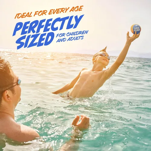 Miniatura 8 de HydroSport Pelota de agua para saltar – Pelota de billar – Juguetes de playa para niños de 8 a 12 años – Saltar lago, Skee, Fly Juego de natación