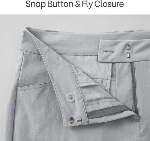 Miniatura 58 de Willit Pantalones cortos de golf de 4.5 pulgadas para mujer, de secado rápido, casuales, con bolsillos, resistentes al agua
