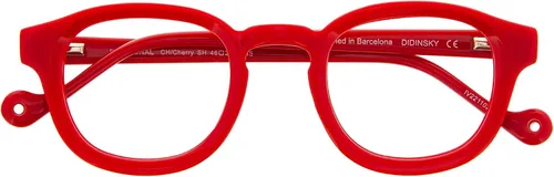 DIDINSKY Gafas De Lectura Con Bloqueo De Luz Azul Unisex Lectores - Monturas De Acetato, Patillas Flexibles Y Lentes Antireflectantes - Cereza +1.0