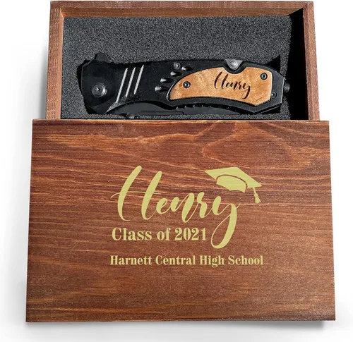 Cuchillo de graduación personalizado, cuchillo multiherramienta clásico, regalo de graduación, el mejor regalo de graduación para él, cuchillo