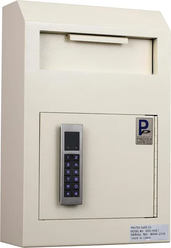 Miniatura 7 de ProtexSafe Wall Mount Drop Box (WDS-150E II), bisagra de piano, sugerencias seguras, boletas, llaves, correo, dinero, cheques de alquiler y más