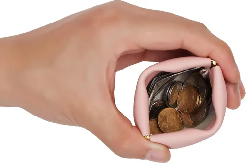 Miniatura 4 de Travelambo Monedero de piel a presión para hombre y mujer