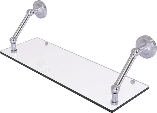 Miniatura 29 de Allied Brass PR-1/22-ORB Pr - Estante de vidrio con bordes biselados de 1 pulgada, 22 pulgadas, bronce aceitado
