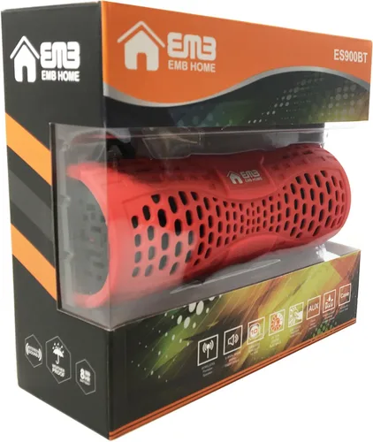 Miniatura 9 de EMB ES900BT Altavoz Bluetooth portátil súper fuerte resistente al agua (rojo)