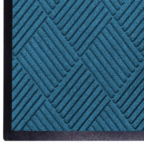 Miniatura 17 de Tapete antideslizante Andersen, fibra de polipropileno diamante clásico, para suelo interior o exterior. Caucho SBR, 3/8 in de grosor., Bluestone, 1