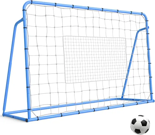 Miniatura 7 de GarveeLife 6X4 Ft Adjustable Soccer Rebounder Net, Heavy Duty Soccer Rebound Net with Iron Frame, Rust Resistant, Football Training Equipment for