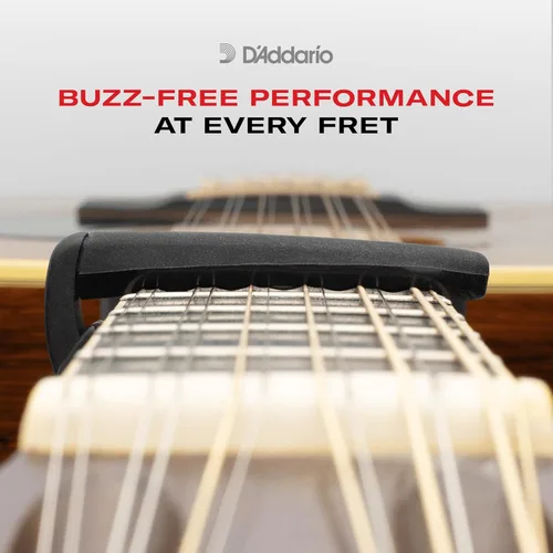 Miniatura 2 de D’Addario Cejilla para Guitarra – NS Lite Classical - Ultraligera para guitarras clásicas acústicas de 6 cuerdas con cuerdas de nailon - Ajuste