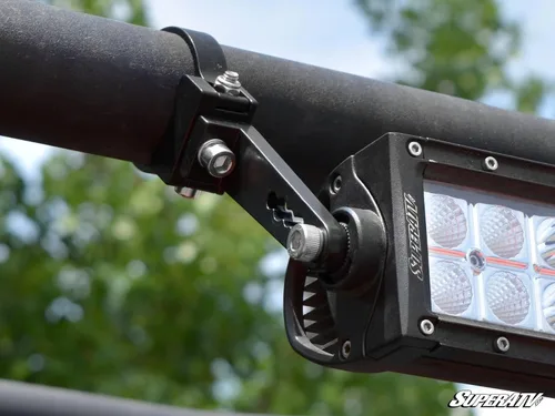 Miniatura 8 de SuperATV Abrazadera de tubo de aluminio resistente de 2 pulgadas - Juego de 2 - Uso para fijar luces, espejos, altavoces y mucho más