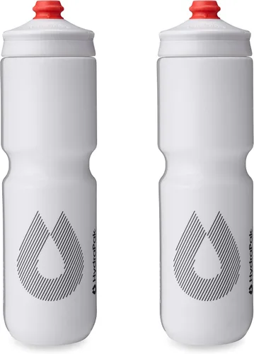 Miniatura 18 de HydraPak Breakaway Surge - Botella de agua ligera para bicicleta, paquete de 2 (20 onzas, 25 onzas, 30 onzas), botella de alto flujo, ciclismo