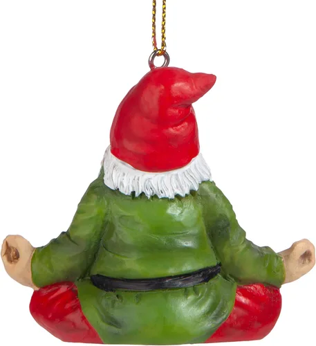Miniatura 4 de Adorno navideño de gnomo zen: juego de 3