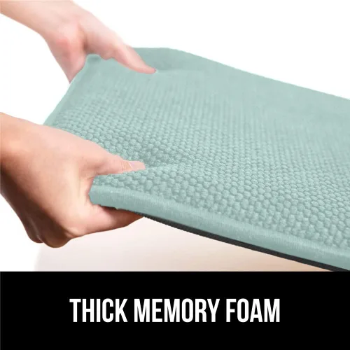 Miniatura 3 de Gorilla Grip - Cojines de espuma viscoelástica para silla, comedor, mesa de cocina, sillas de oficina, se mantienen en su lugar, de microfibra