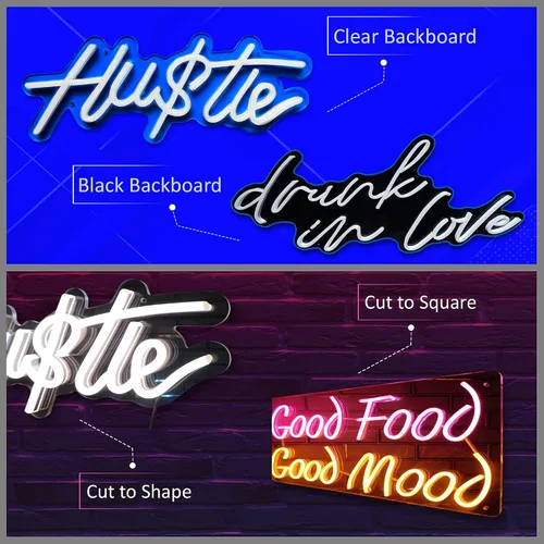 Miniatura 9 de Letreros de neón personalizados con luces LED, regalos personalizados para fiesta de boda, cumpleaños, boda, fiesta, nombre, letreros de neón