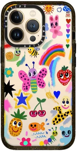 Miniatura 251 de Funda Impact de CASETiFY para iPhone 13 Pro Max con Magsafe - Estuche Claro Cuento de Invierno - Claro Negro Estuche transparente Winter Tale