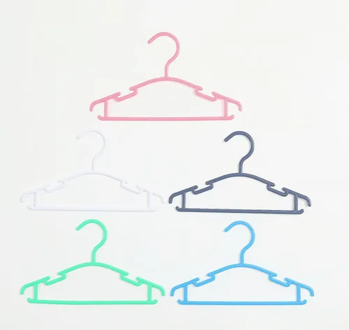 Miniatura 4 de Paquete de 60 perchas blancas para ropa de bebé, antideslizantes, para ropa de recién nacido, para regalo, para ropa de recién nacido, percha Blanco